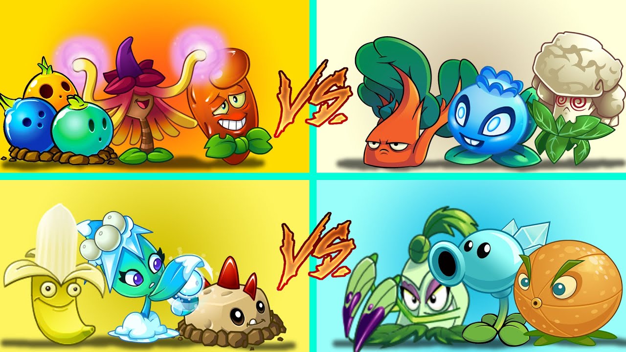 Plants Vs Zombies 2 Convinacion Duelo De 4 Equipos Aleatorios Parte 5