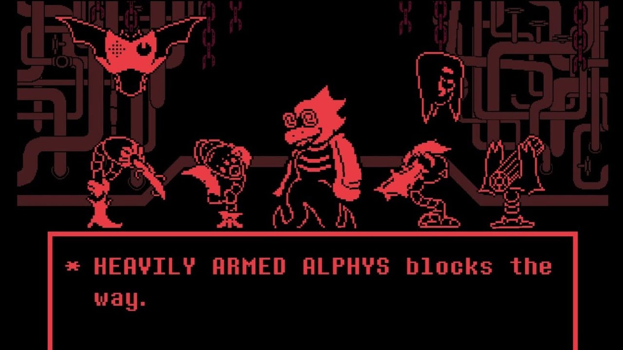 Underfell - Alphys Fight