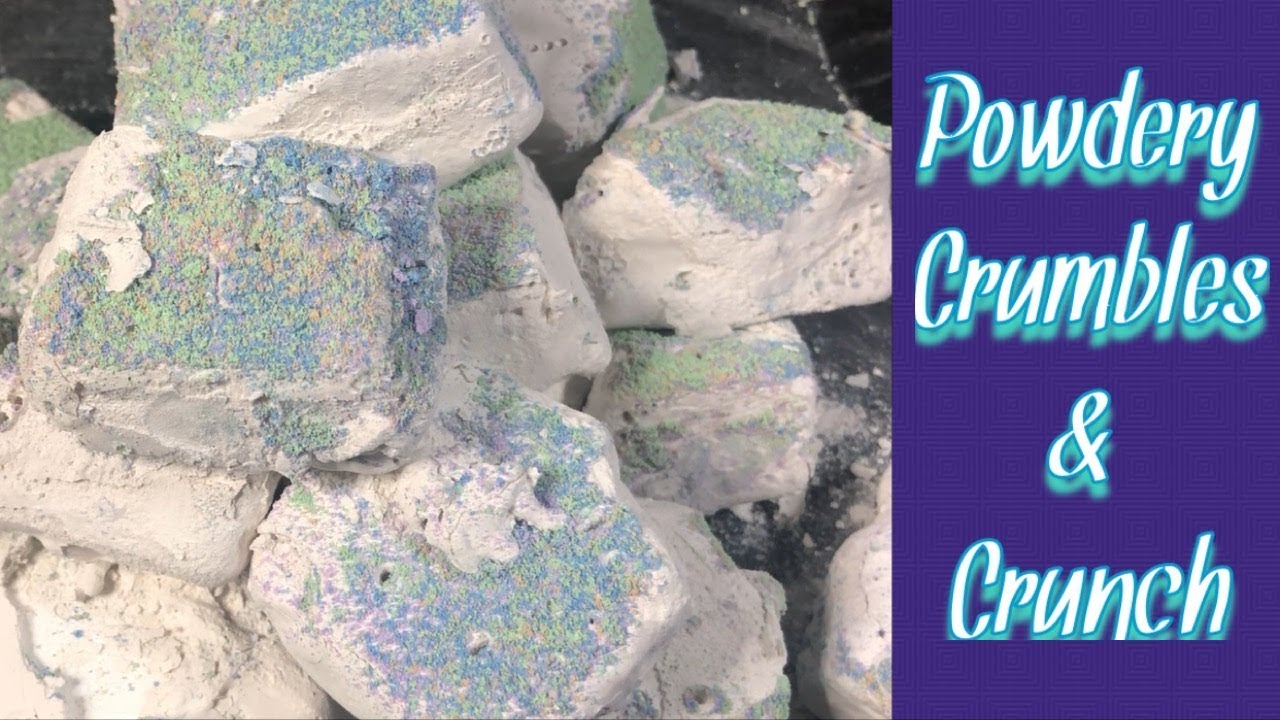 Satisfying : ASMR : Powdery Gym Chalk and Baking Soda/Cornstarch Crumbles : Sleep Aid : Break Time