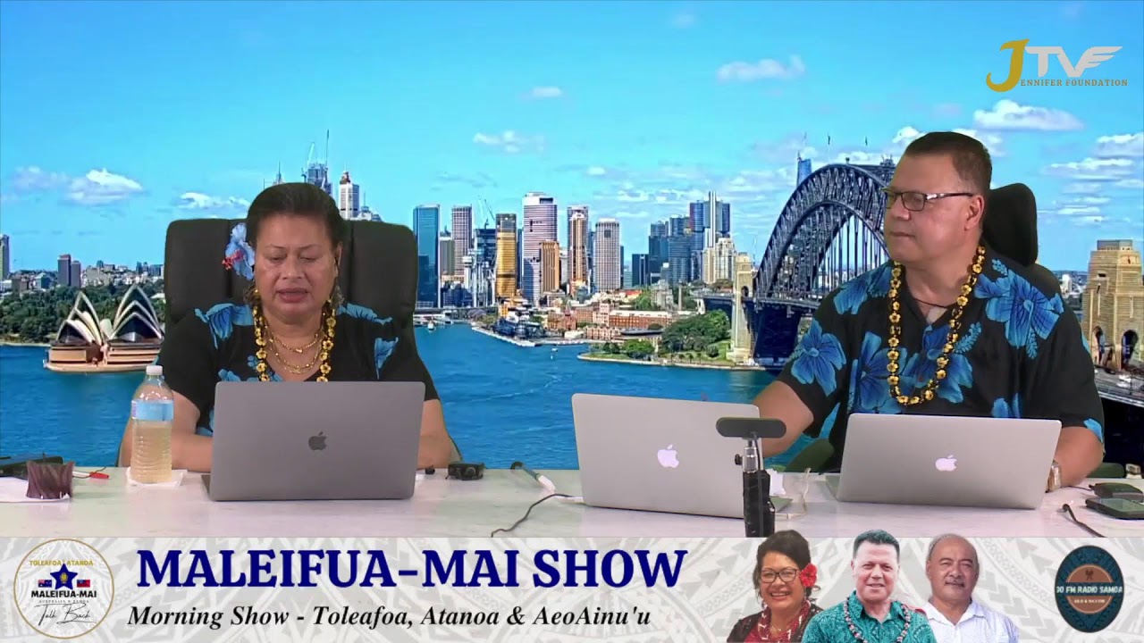 MALEIFUA MAI SAMOA & THE WHOLE WORLD - MORNING SHOW
