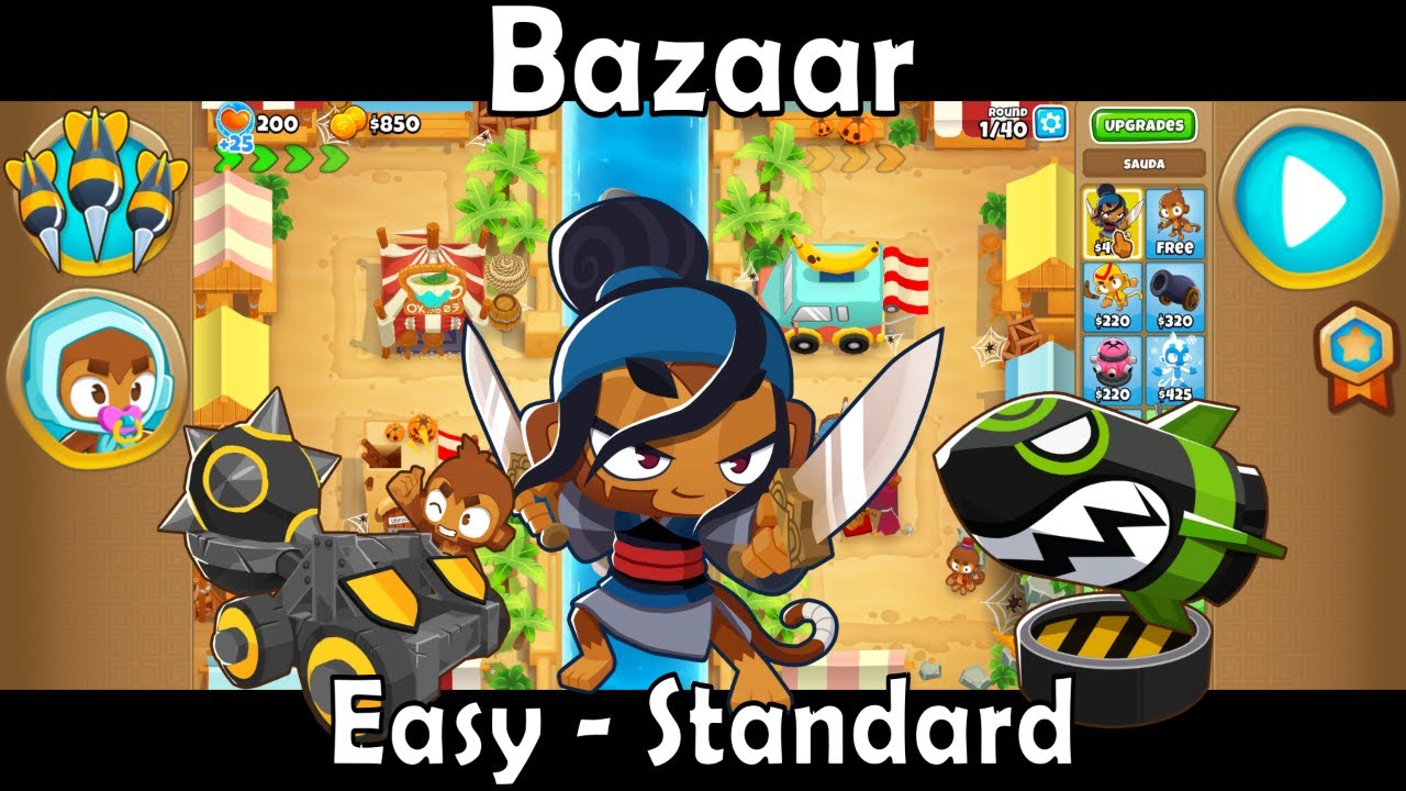 Bloons TD 6 - Bazaar - Easy - Standard