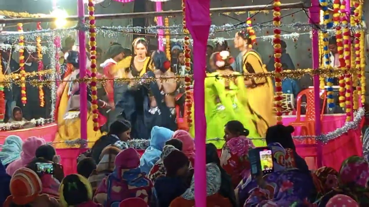 Laskara Laskara Tor Bindiya Ka Laskara | Girls Group Dance Natak | Desi Dance Performance#StageDance