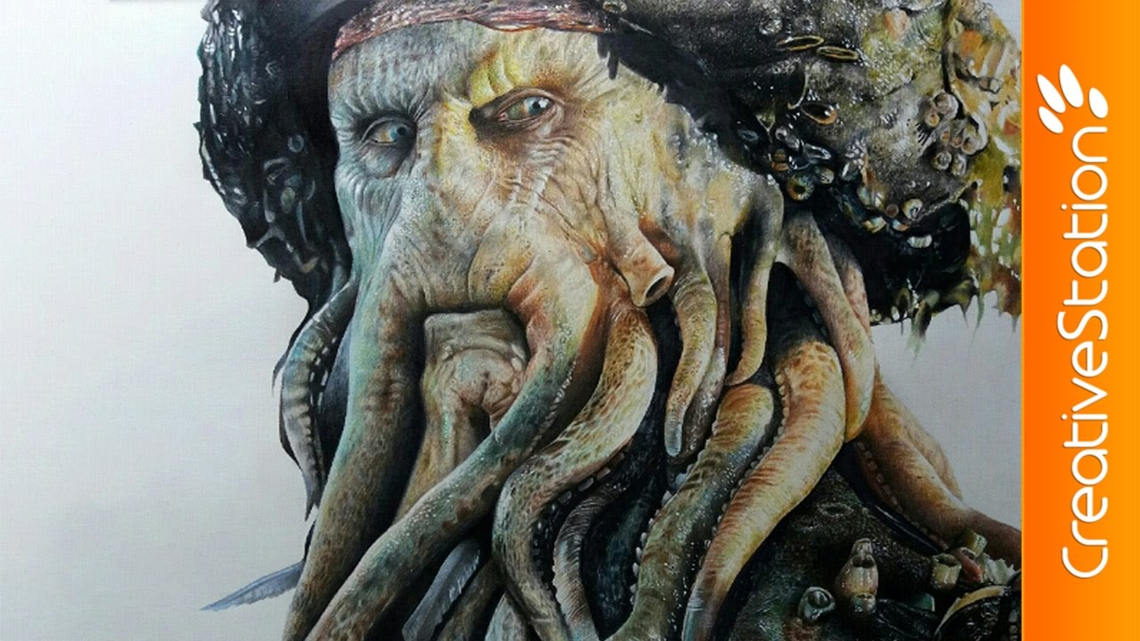 Davy Jones -  Speed Painting | CreativeStation