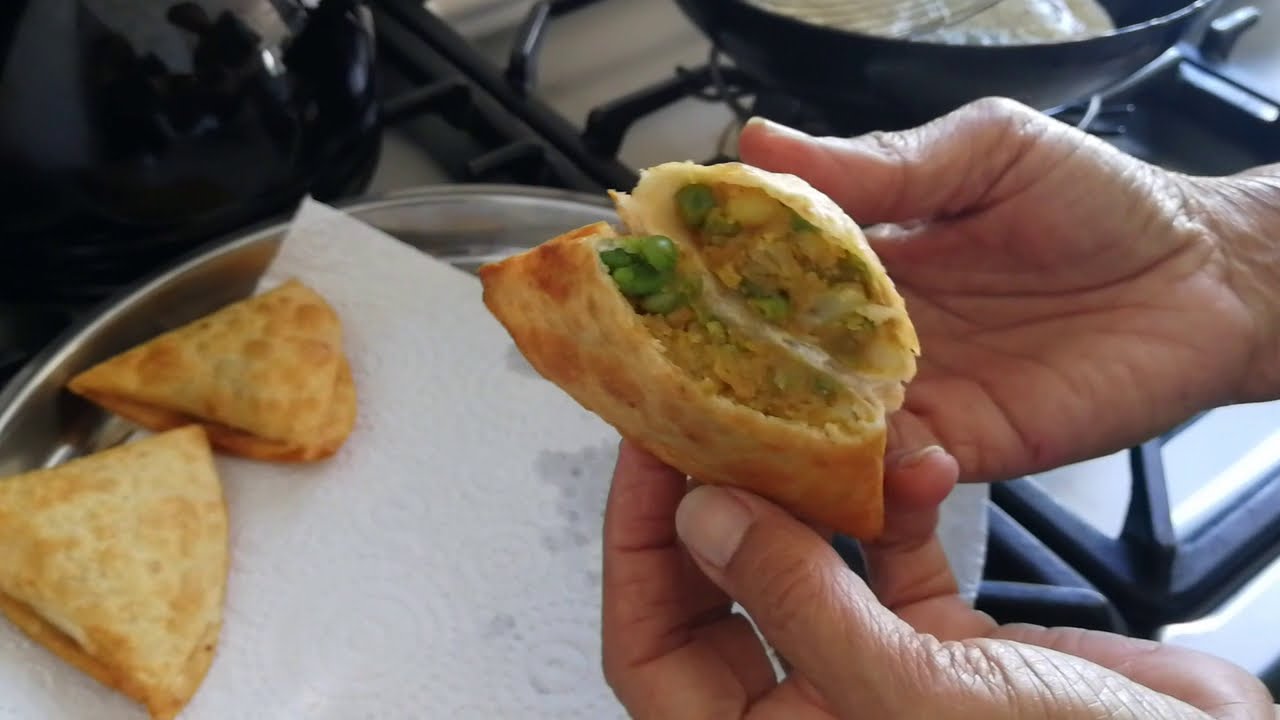 Tortilla Samosa - the cheats version of delicious and amazing Samosa