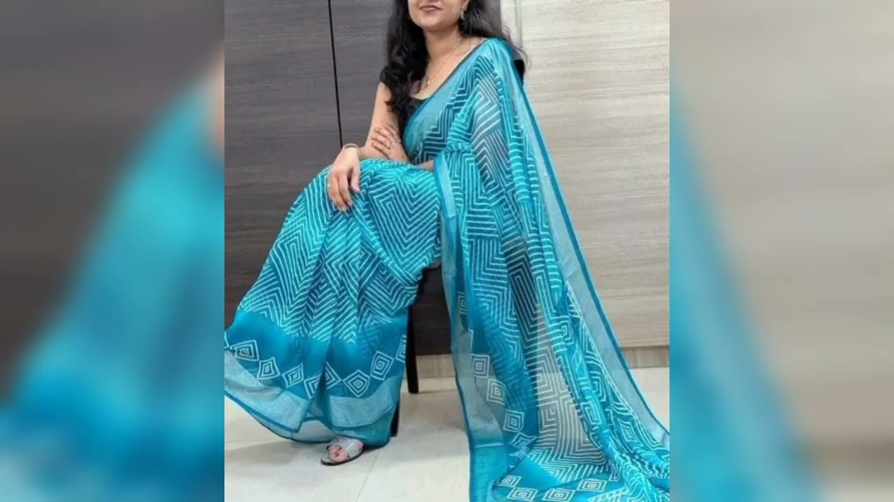 CHIFFON CREPE SILK SAREES COLLECTION #saree #onlineshopping #cotton #fashion #chiffonsaree