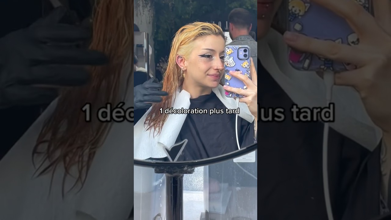 Passer de brune &agrave; blonde 😳