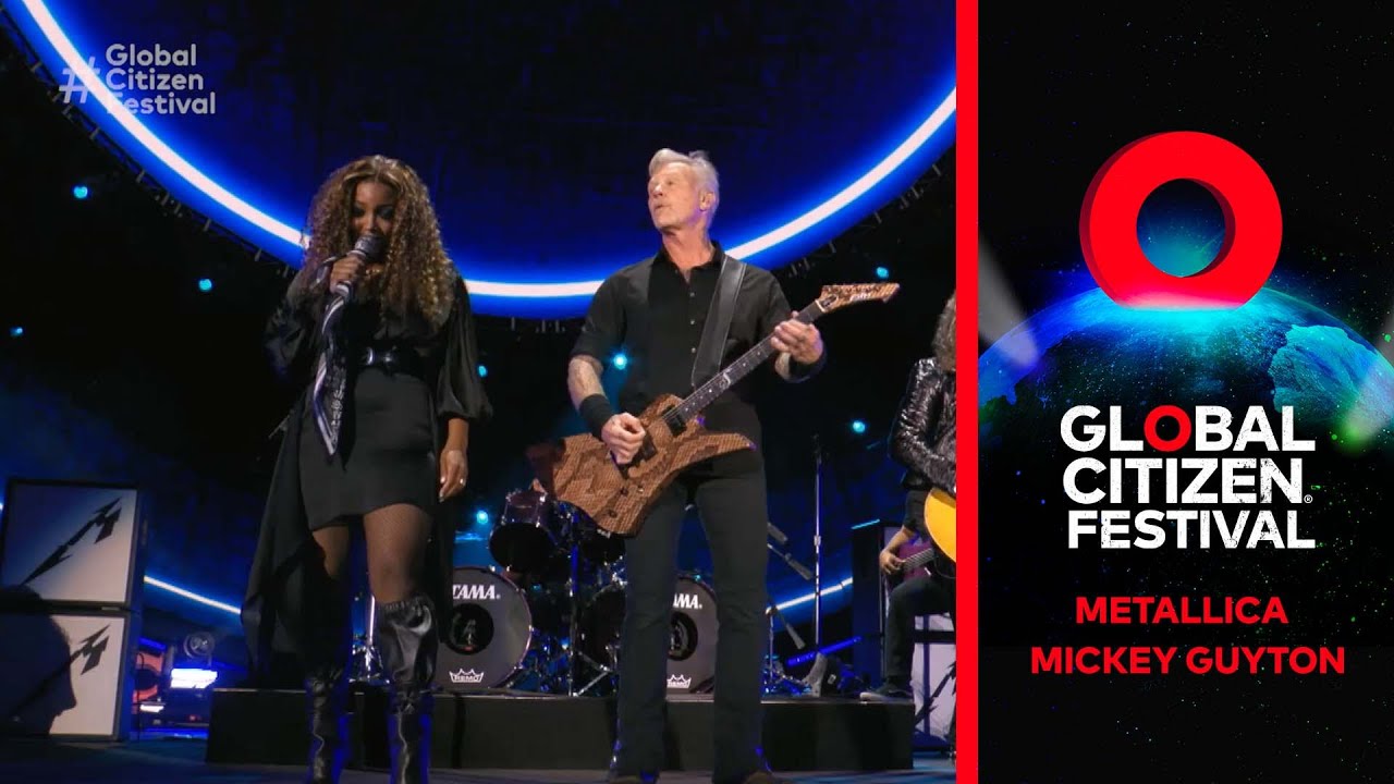 Metallica Perform 'Nothing Else Matters' With Mickey Guyton | Global Citizen Festival: NYC