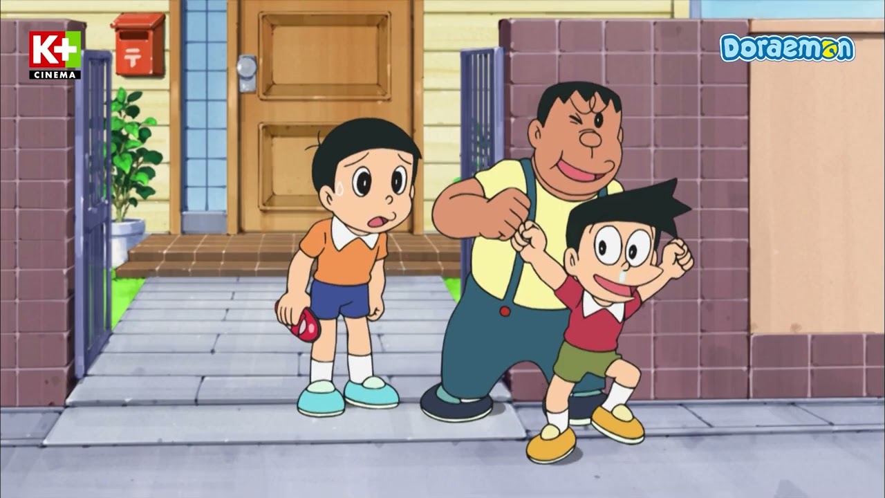 [S12 - Tập 34] Cô Bé Mang Giày Đỏ Thời Thơ Ấu Của Nobita - Phim hoạt hình Doraemon trên K+