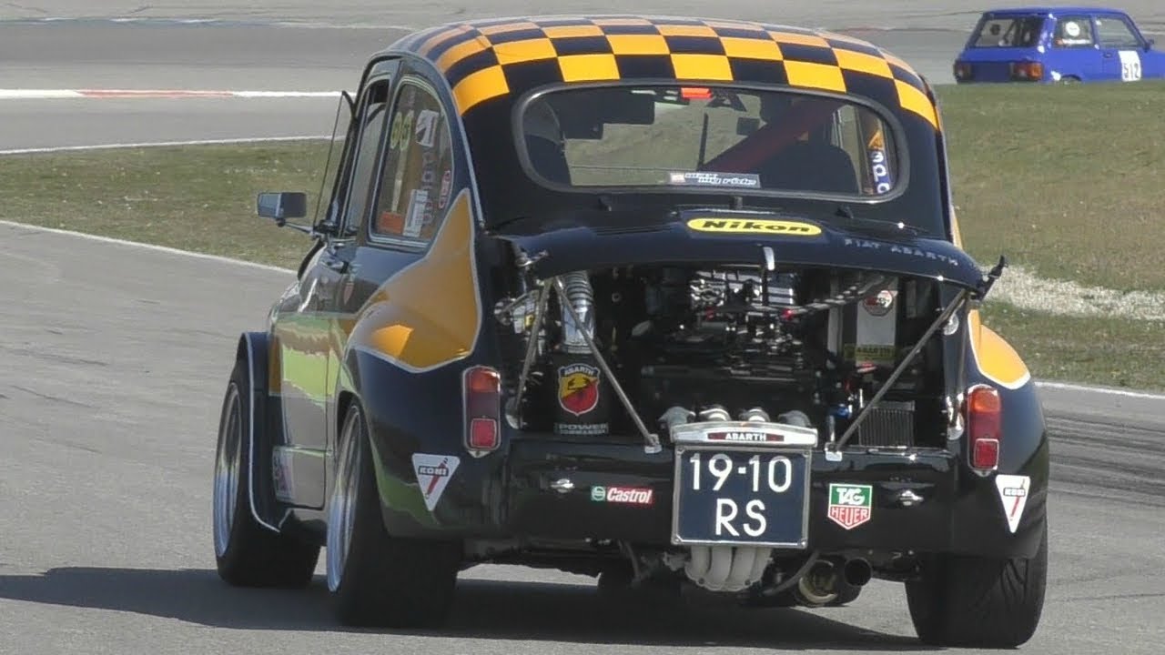 1971 Fiat 600L w/ Kawasaki H2R Engine! EPIC Sounds!