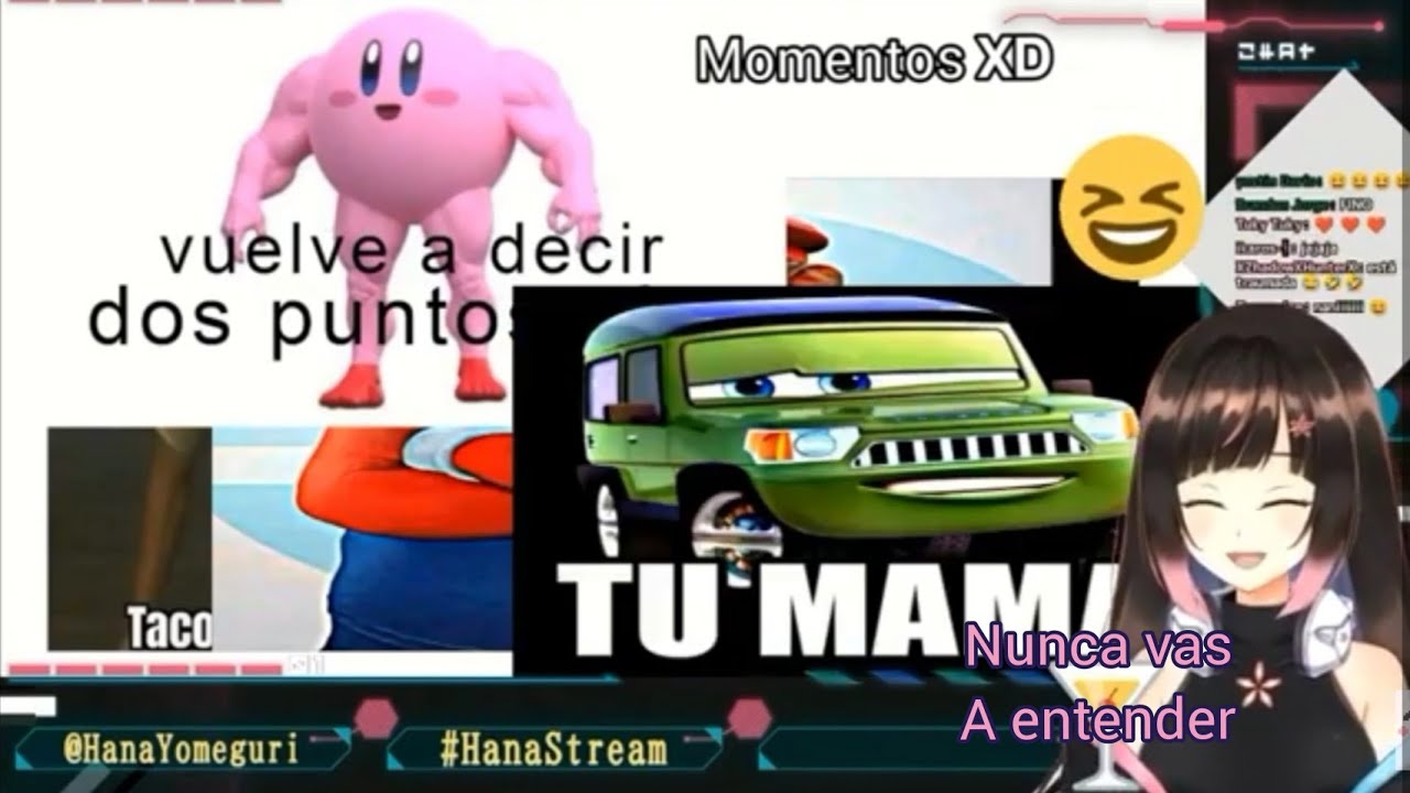 Presentación de Hana de MEMES y SHITPOST XD (Hana Yomeguri)