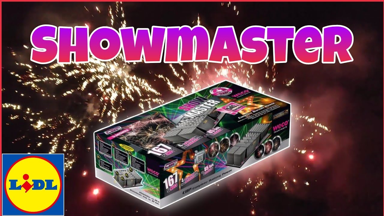 LIDL - SHOWMASTER | WECO Feuerwerk | 29,99€