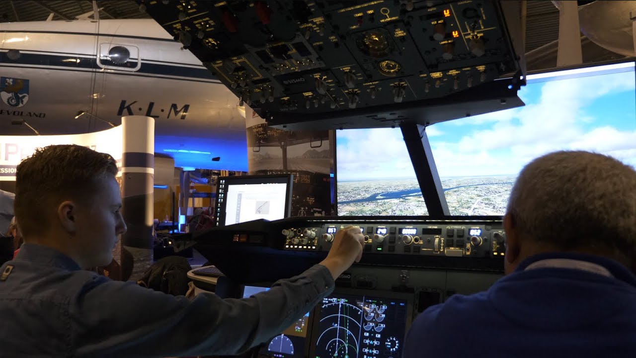 Flight Simulator Event 2019, WOOW Cockpits! Aviodrome Lelystad The Netherlands 4K video