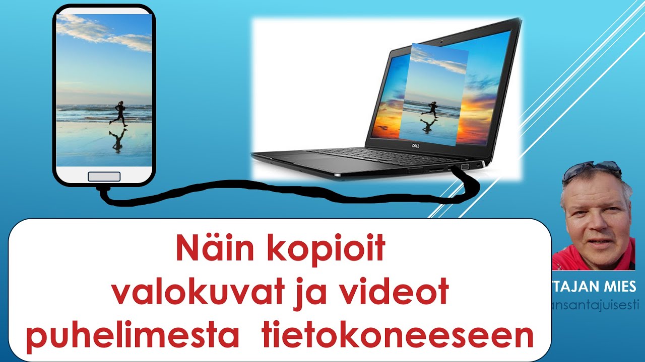 Näin kopioit valokuvat ja videot puhelimesta tietokoneeseen kaapelin avulla