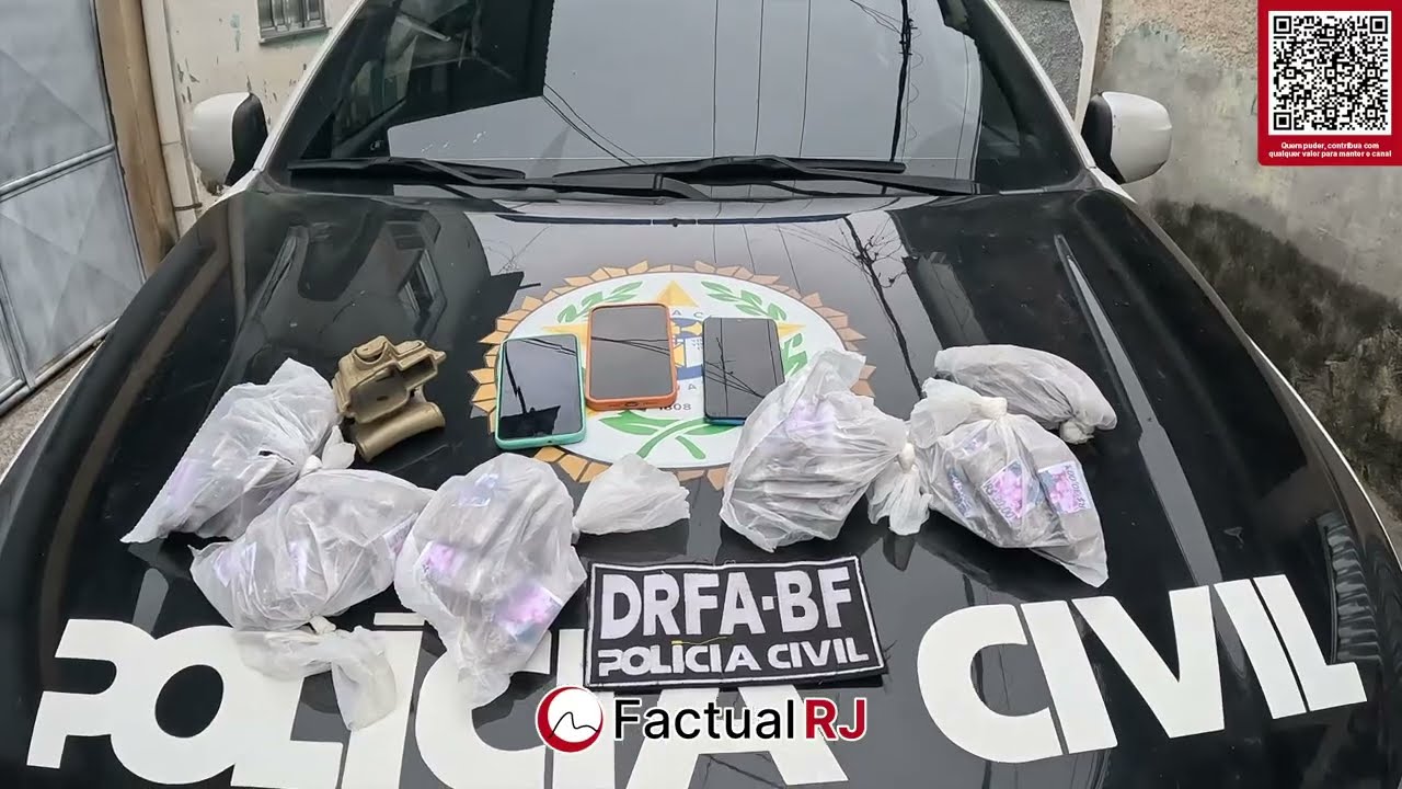 Policia Civil realiza operação na Camunidade do Lixão em Caxias.