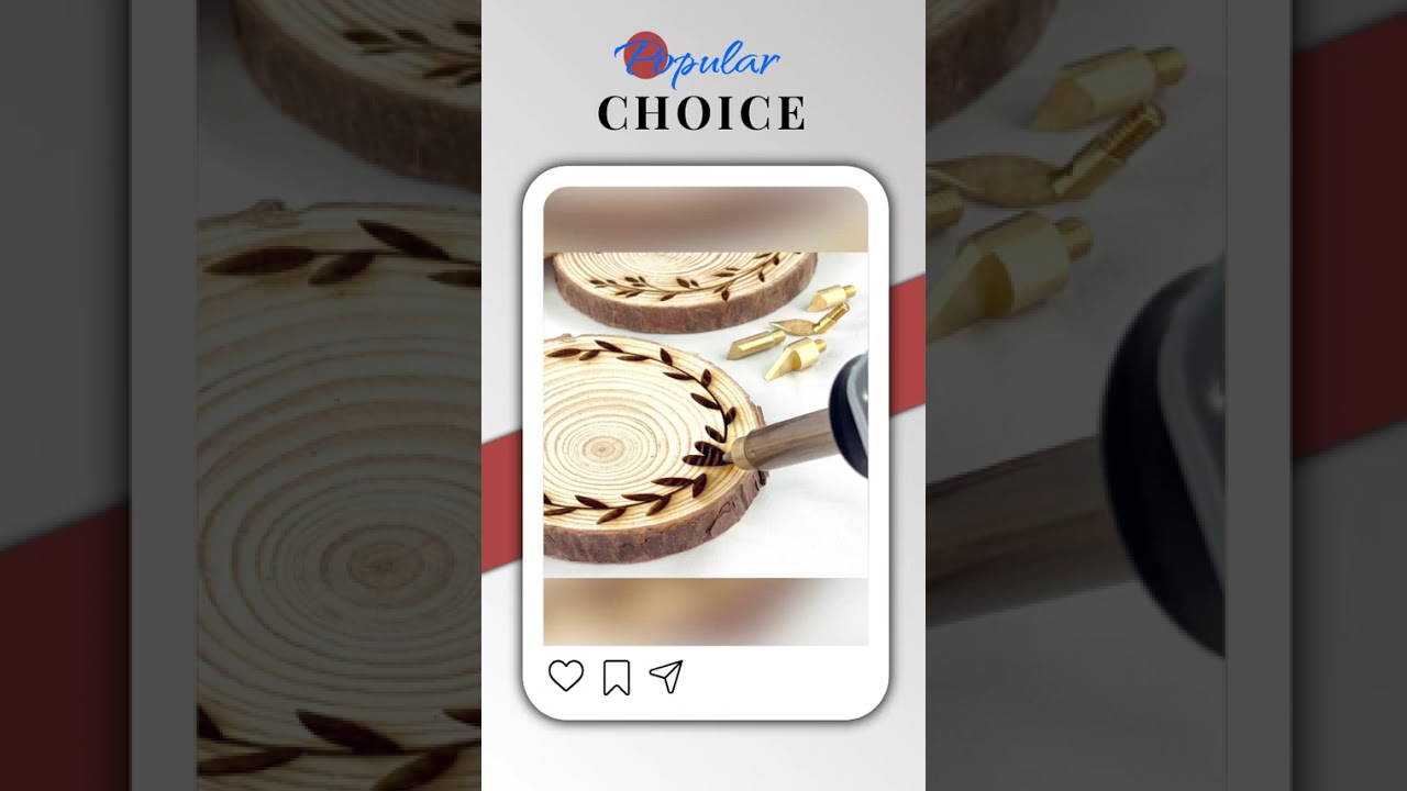 ArtSkills Wood Burning Tool, Wood Burning Kit with Pen, 14 Tool Tips & 2 Hot Knife Tips