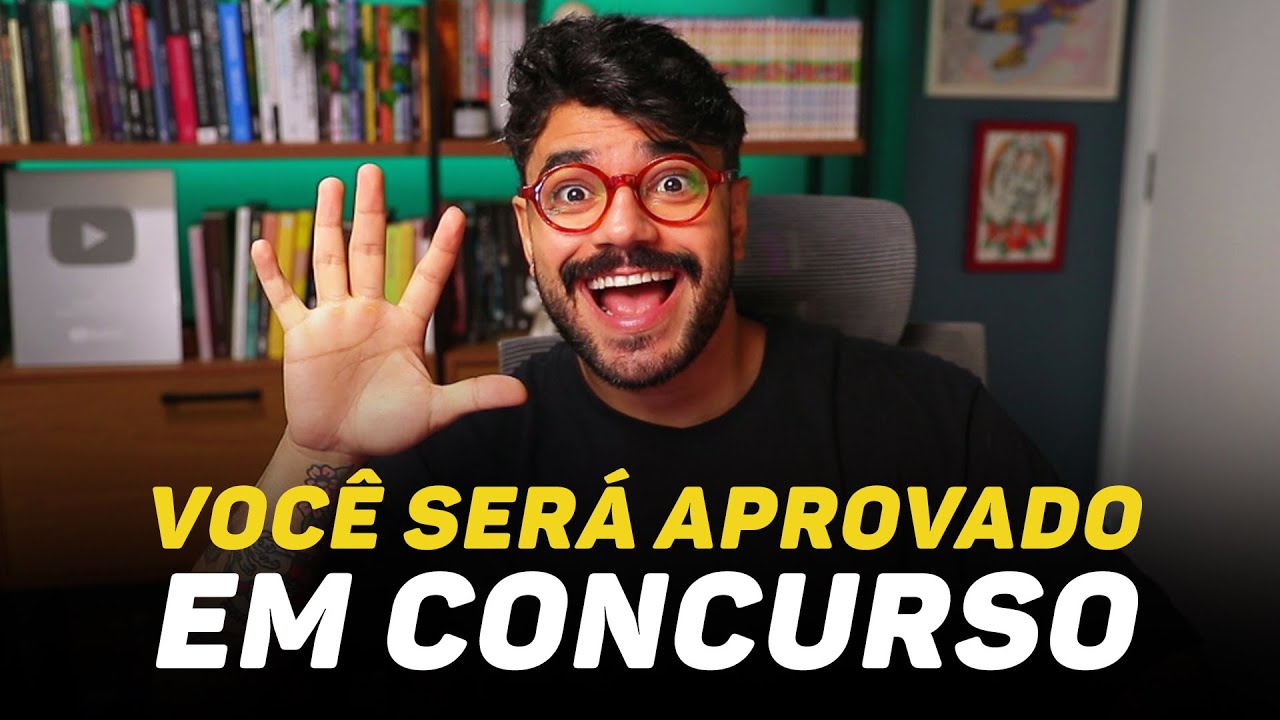 A MENTALIDADE Que Vai Te Aprovar Em Concurso em 2026