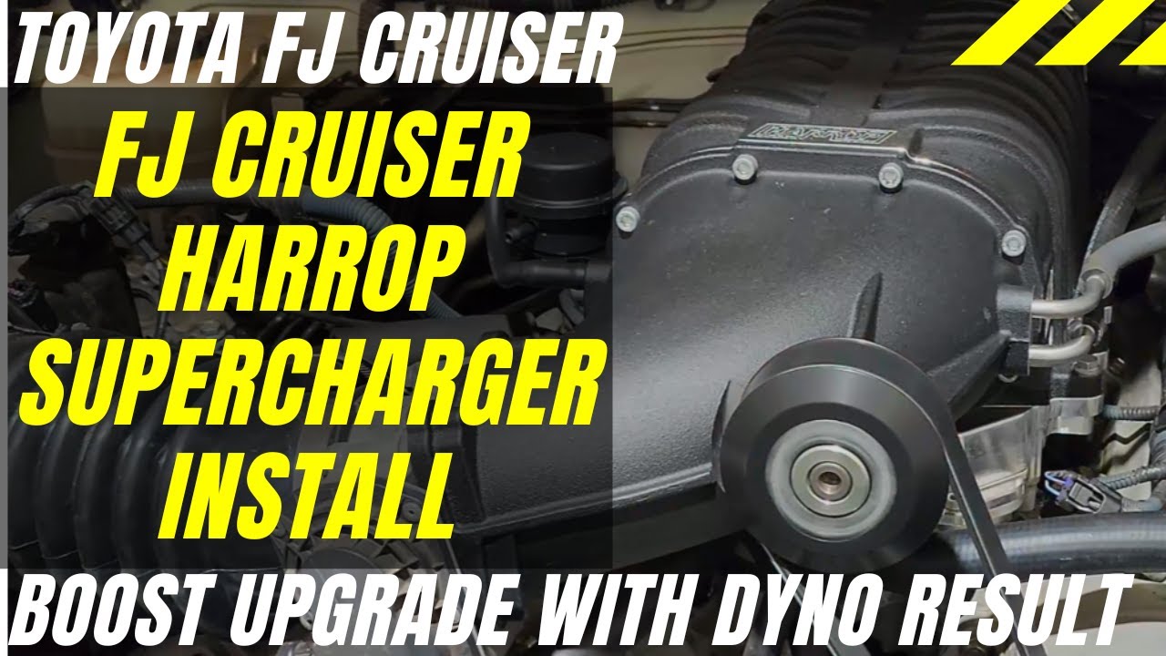 FJ Cruiser Harrop Supercharger Kit Install & Overview