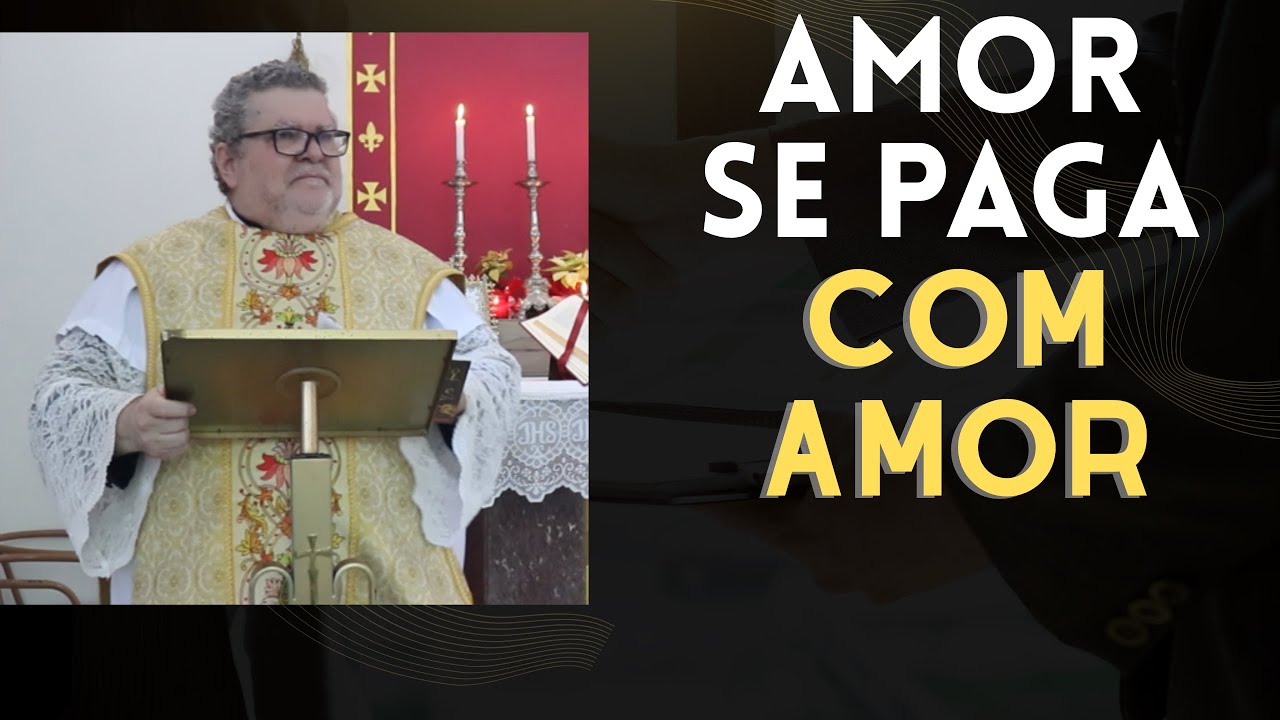 Amor se paga com amor.