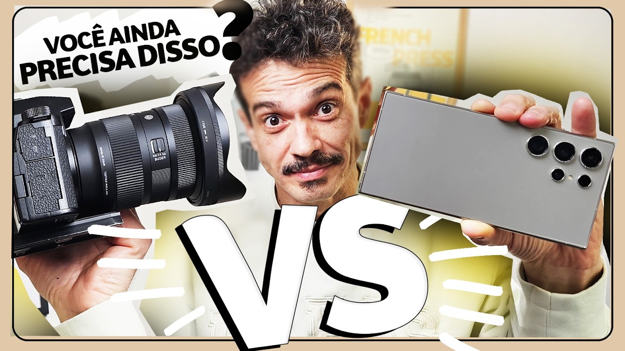 CÂMERA vs. CELULAR: Qual é a melhor escolha em 2024? | Lu Ferreira