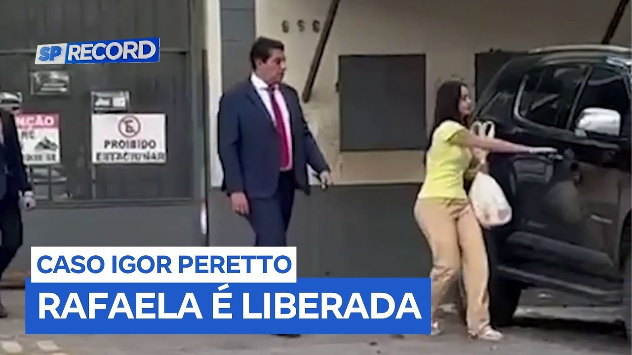 Viúva de Igor Peretto é liberada nesta sexta-feira (17) após revogação da prisão preventiva