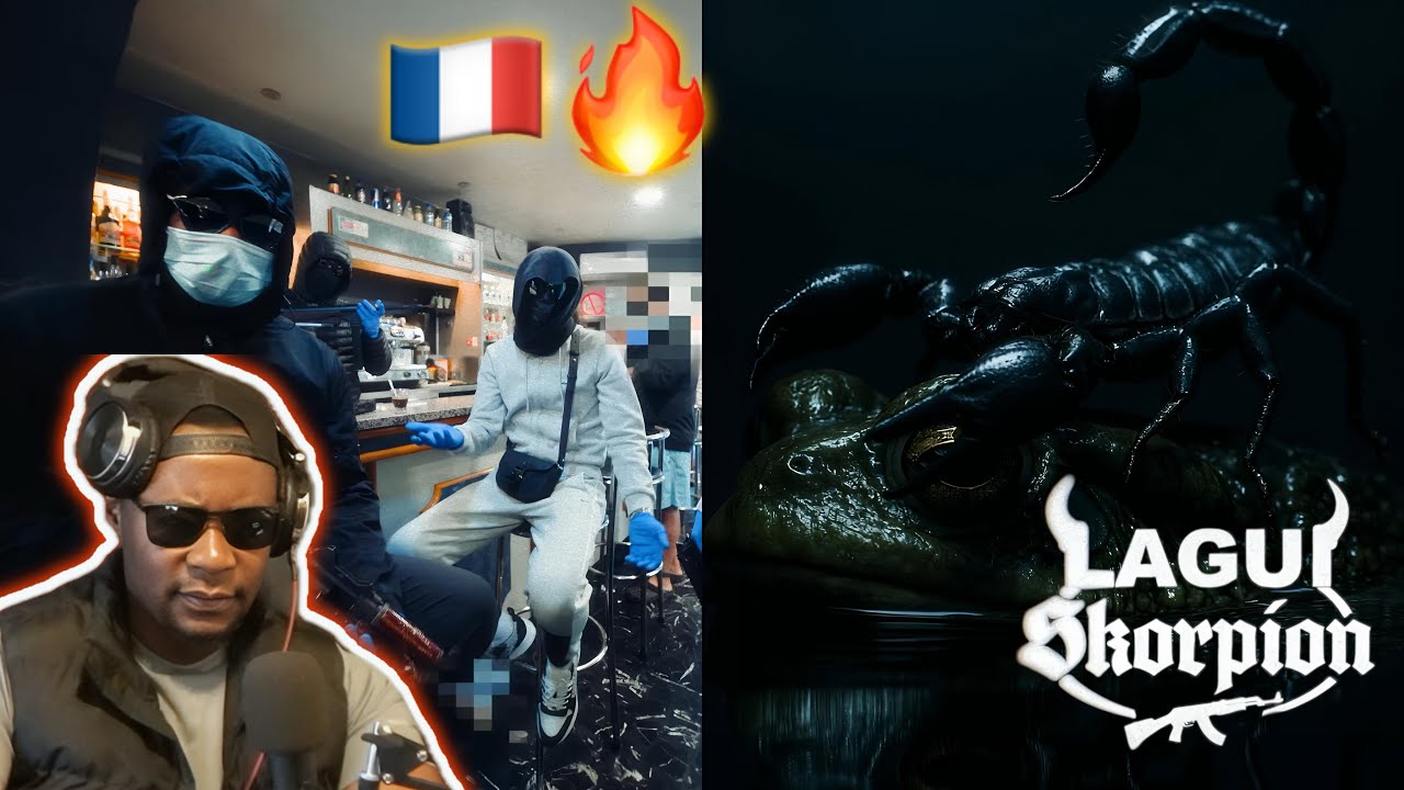 FRENCH RAP REACTION 🇫🇷| LAGUI - SKORPION (CLIP OFFICIEL)🔥