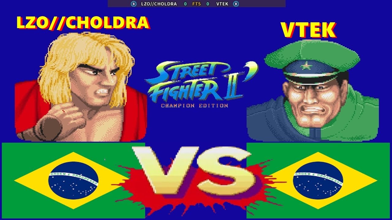 Street Fighter II': Champion Edition- LZO//CHOLDRA vs VTEK FT5
