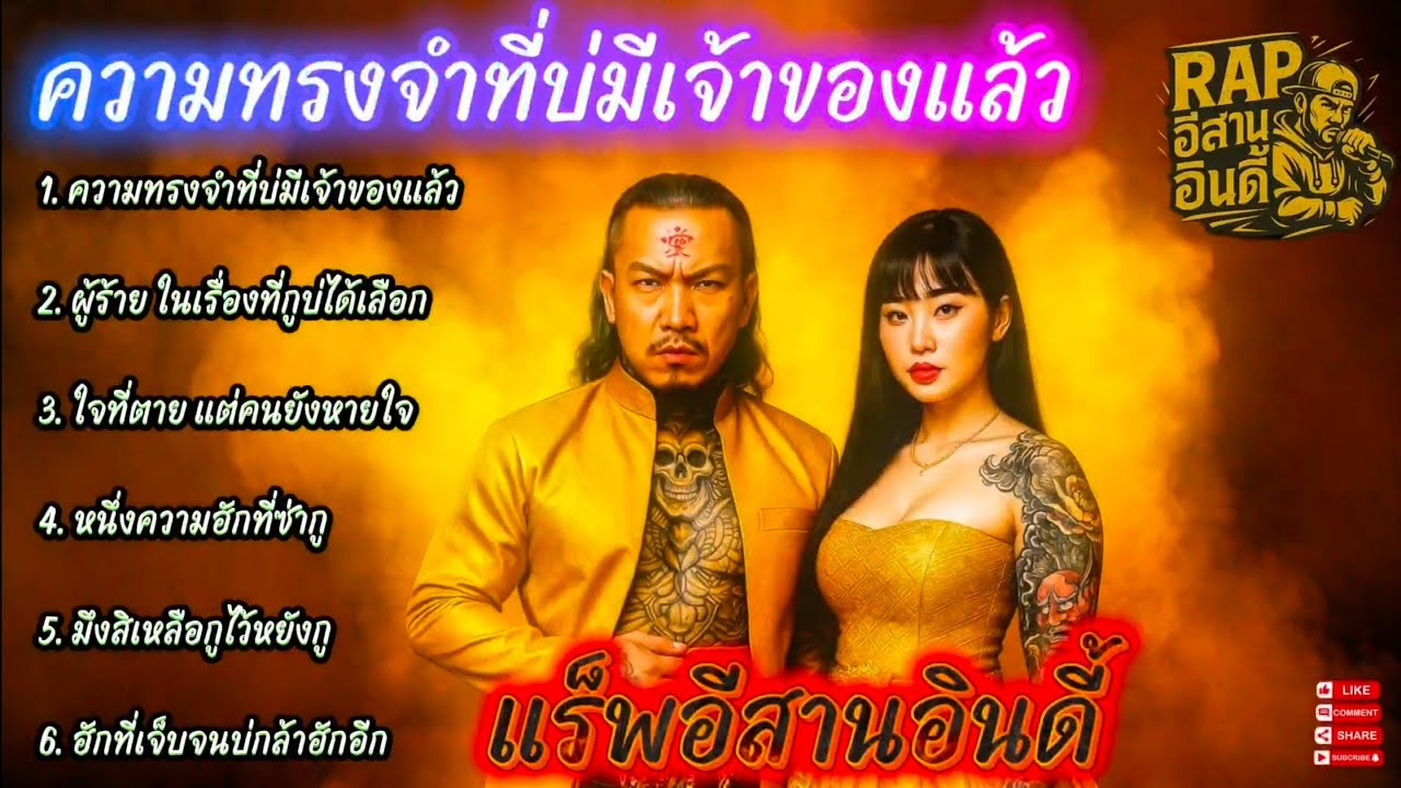 ความทรงจำ - ที่บ่มี💔✌EP.077🔥รวมเพลงแร็พอีสาน🔥 #เพลงแร็พอีสาน #อีสานอินดี้ #RapEsan #EsanIndie #อกหัก