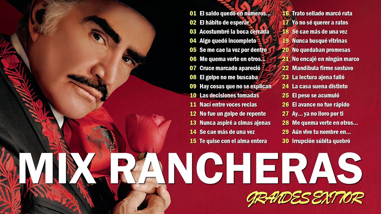 TOP 30 CANCIONES RANCHERAS MEXICANAS 2026 – MIX RANCHERAS INOLVIDABLES