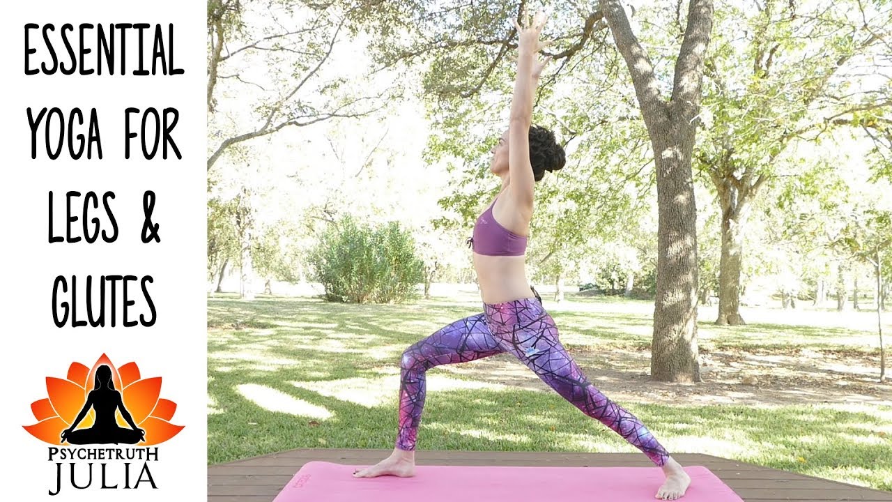 Julia M Yoga #15 Yoga For Lean Legs & Toned Glutes