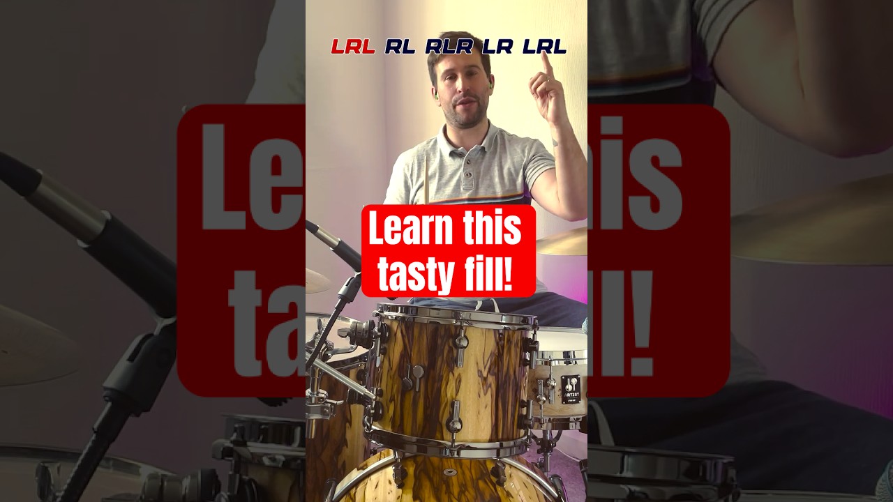 Learn this drum fill with me! #drums #drumset #drummer #drummerlife #drumming #drumkit #learndrums