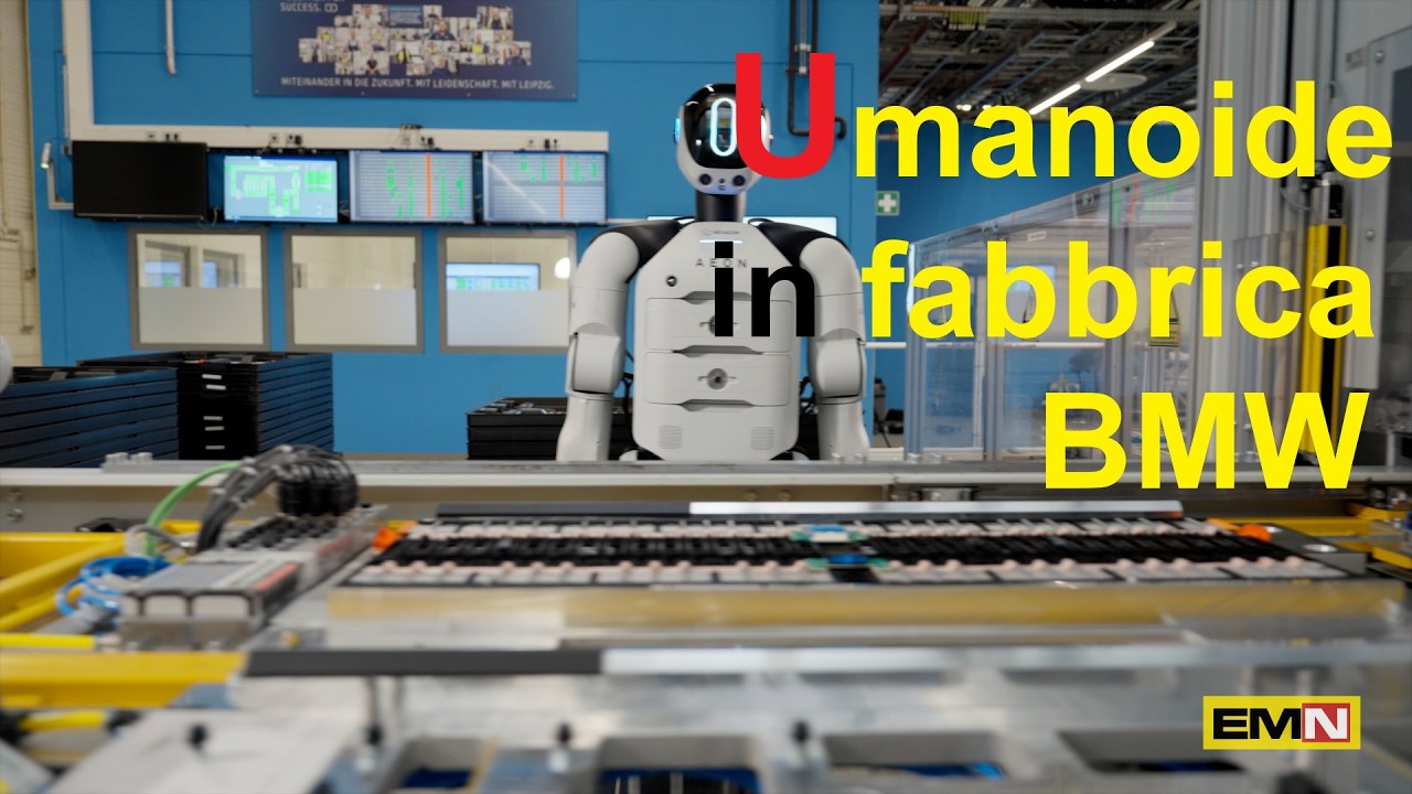 Avvistati robot umanoidi aggirarsi all'interno di uno stabilimento BMW