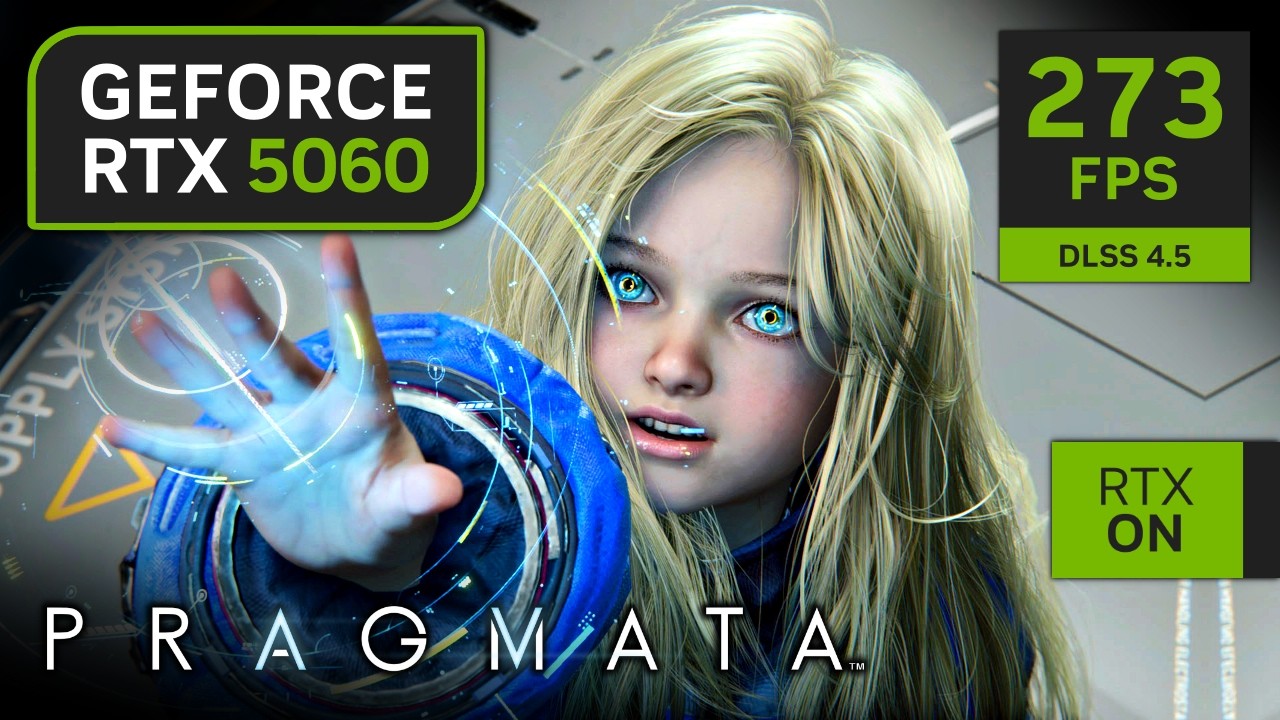 RTX 5060 on PRAGMATA | 1080p, 1440p, 4K with NVIDIA DLSS 4.5!