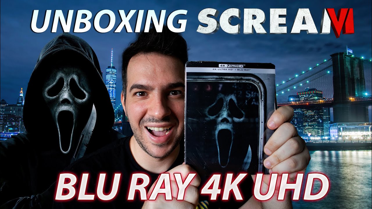 UNBOXING | SCREAM 6 (2023) 😱 BLU RAY 4K UHD STEELBOOK REVIEW 🩸