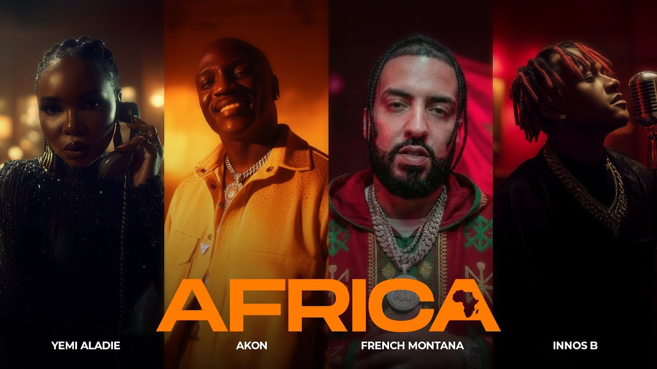 French Montana & Akon & Innoss’ B & Yemi Alade   - AFRICA l Produced by RedOne