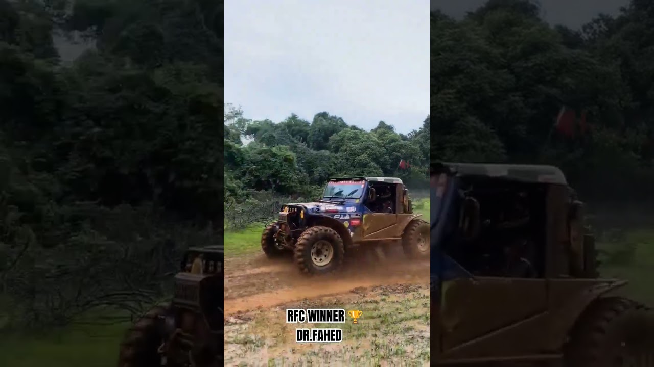 SLOTH 🦥 DR FAHED RFC INDIA 2024 WINNER 🏆 #offroad #rfcindia #goa #fortuner #turbo #toyota #jeep #4x4
