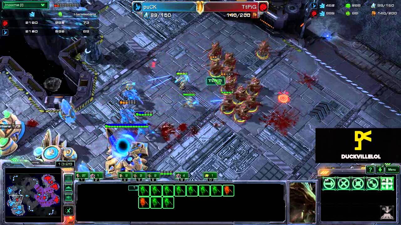 x5_PiG vs ROOTLeiYa [ZvP] #HOTS