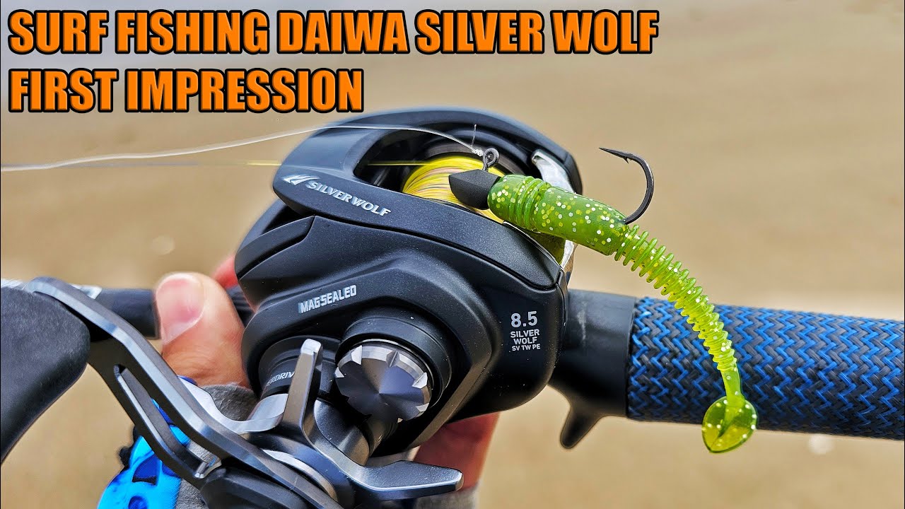 Fishing Silver Wolf SV TW 1000 PE Special on Surf for Summer Flounder