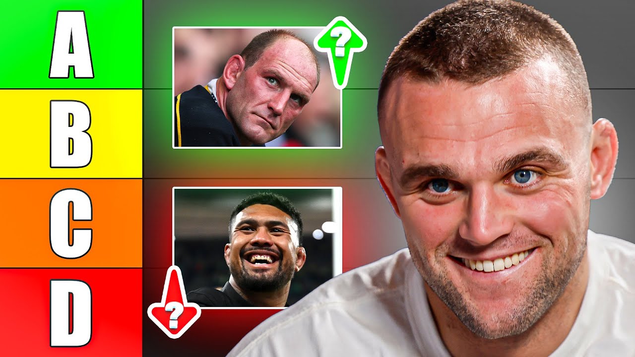 RANKING the GREATEST ball-carrying back rows' | Ben Earl's Tier List!