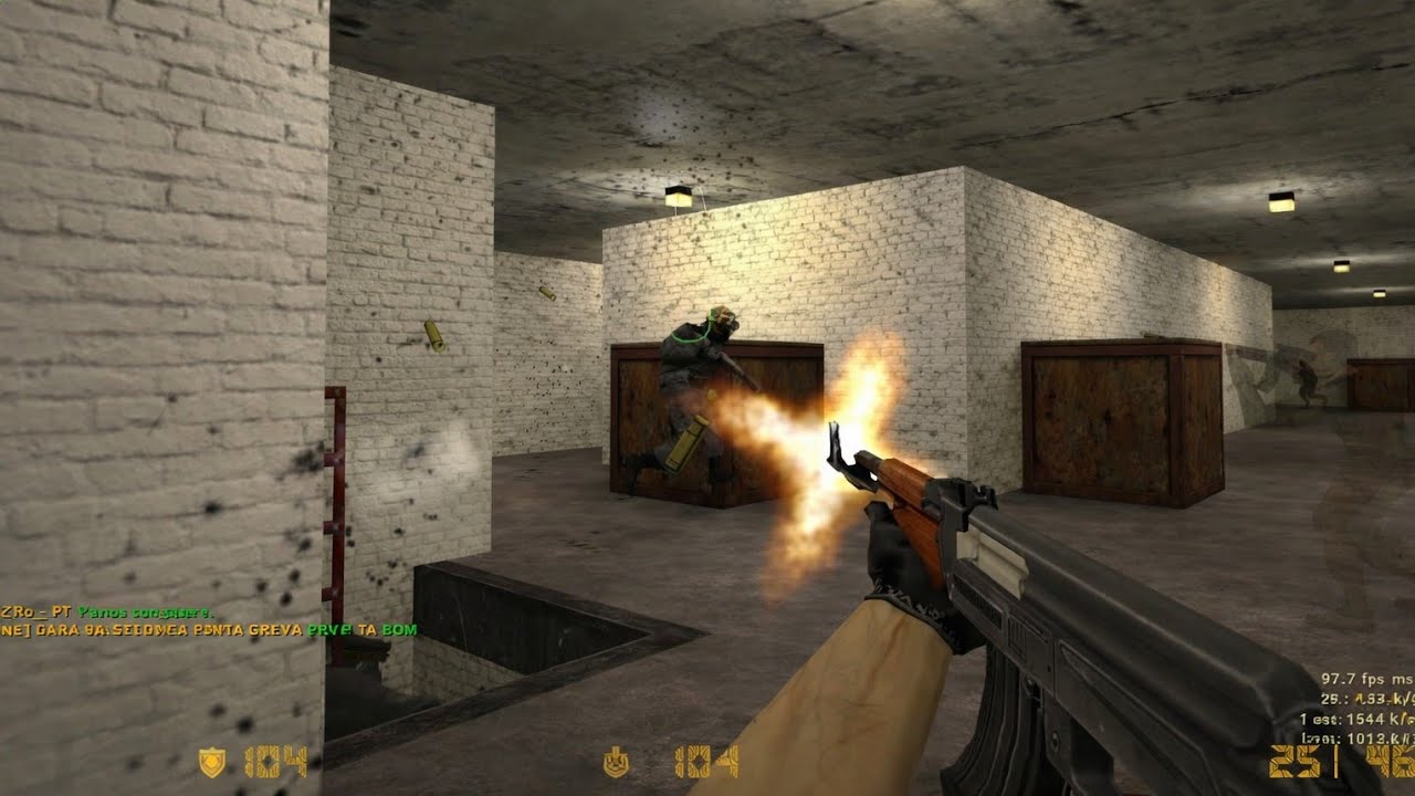 Counter-Strike 1.6 - Train - Full Gameplay