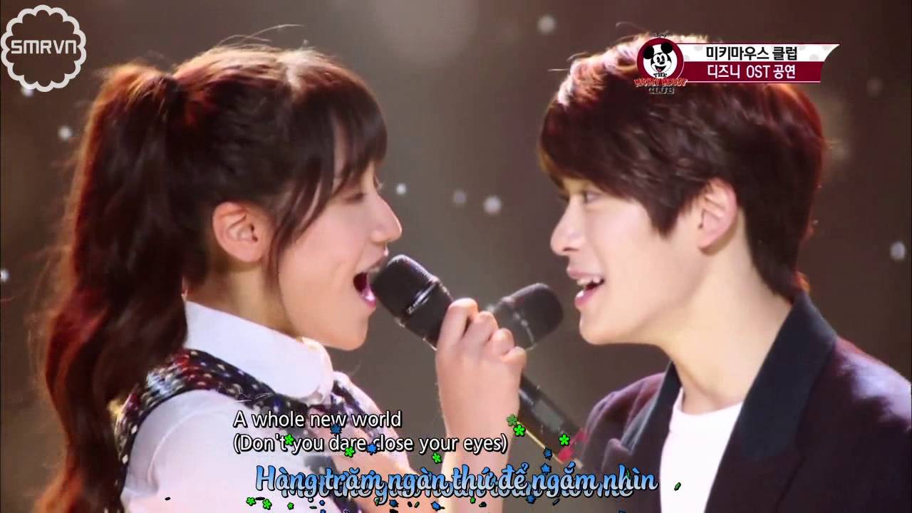 [VIETSUB] Jaehyun NCT & Herin SMRookies - A Whole New World