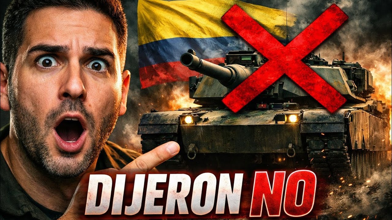 COLOMBIA: EL TANQUE ABRAMS QUE EL EJÉRCITO RECHAZÓ 🔥😳