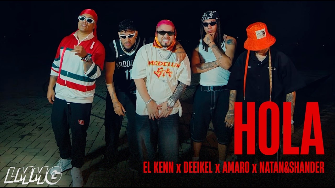HOLA - El Kenn x Deeikel x Natan Y Shander x Amaro | Afrobeat Latino (Video Oficial)