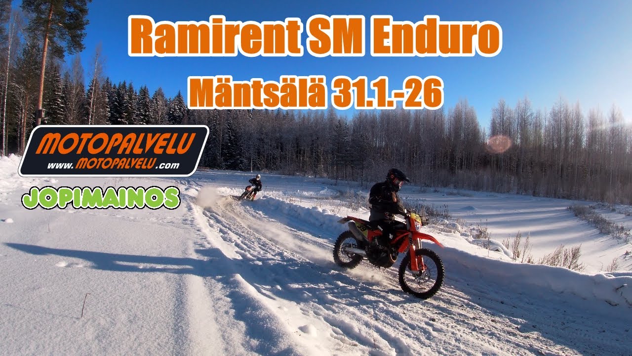 Ramirent SM-Enduro Mäntsälässä 31.1.2026