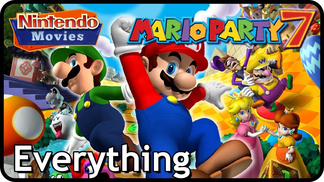 Mario Party 7 - Everything (Multiplayer)