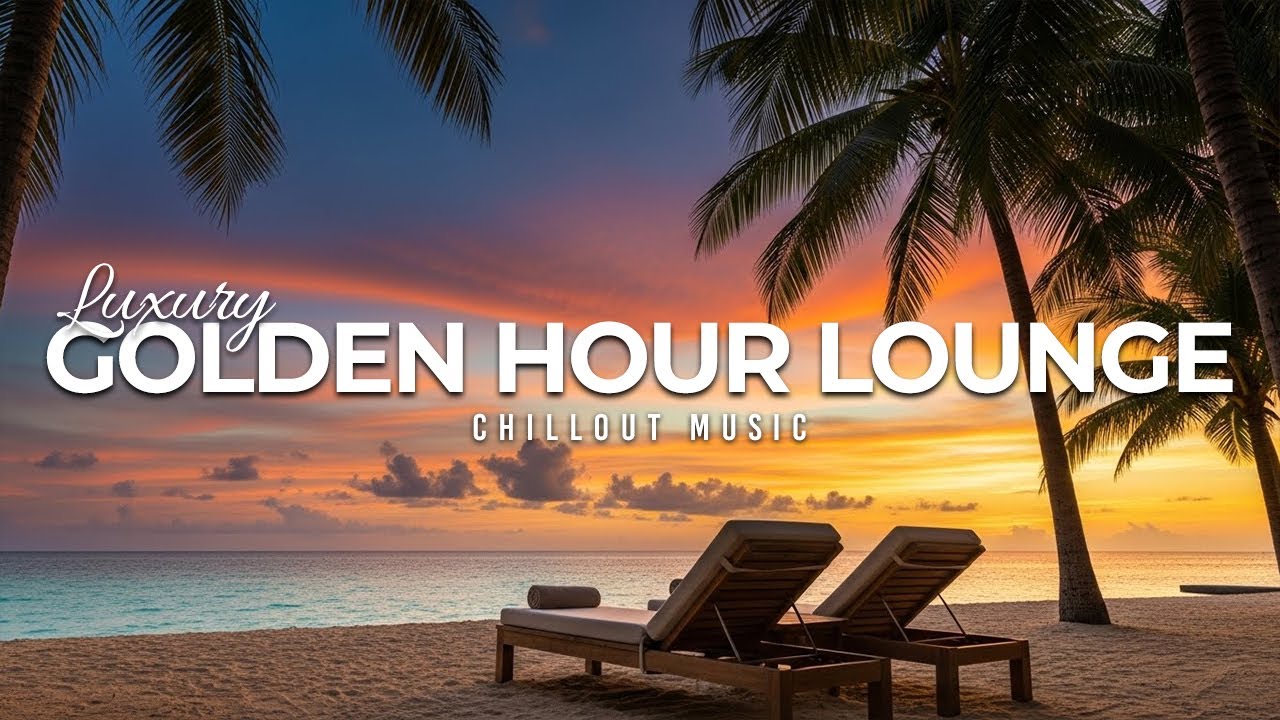Luxury Chillout Lounge 2025 | Golden Hour Escape for Relaxation