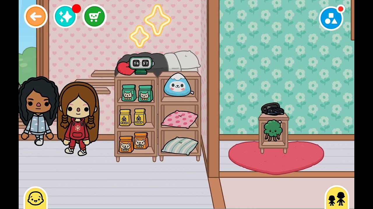 Toca Boca world sisters