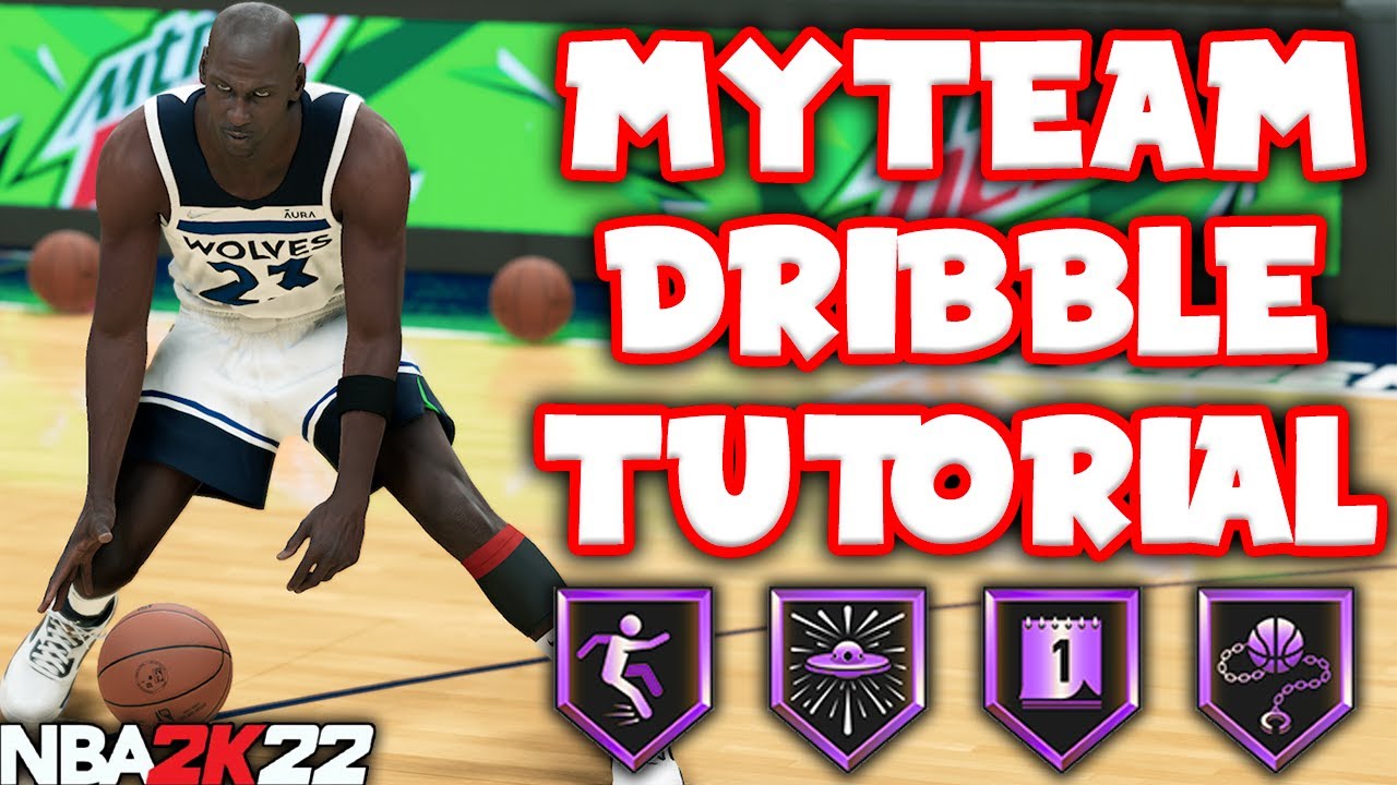 NBA 2K22 MyTEAM BASIC DRIBBLE TUTORIAL! THESE SIMPLE MOVES WILL TURN YOU INTO A GREAT DRIBBLER!