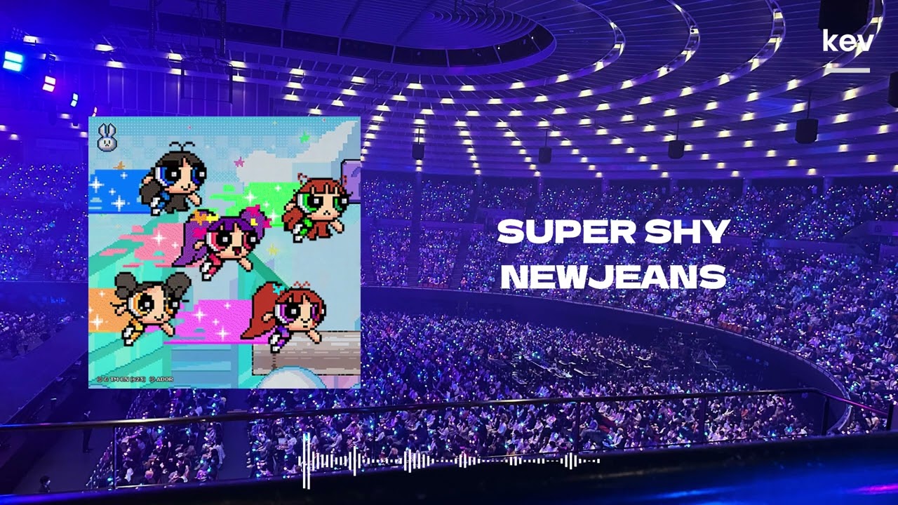 NewJeans 'Super Shy' but you are in an empty arena 🎶