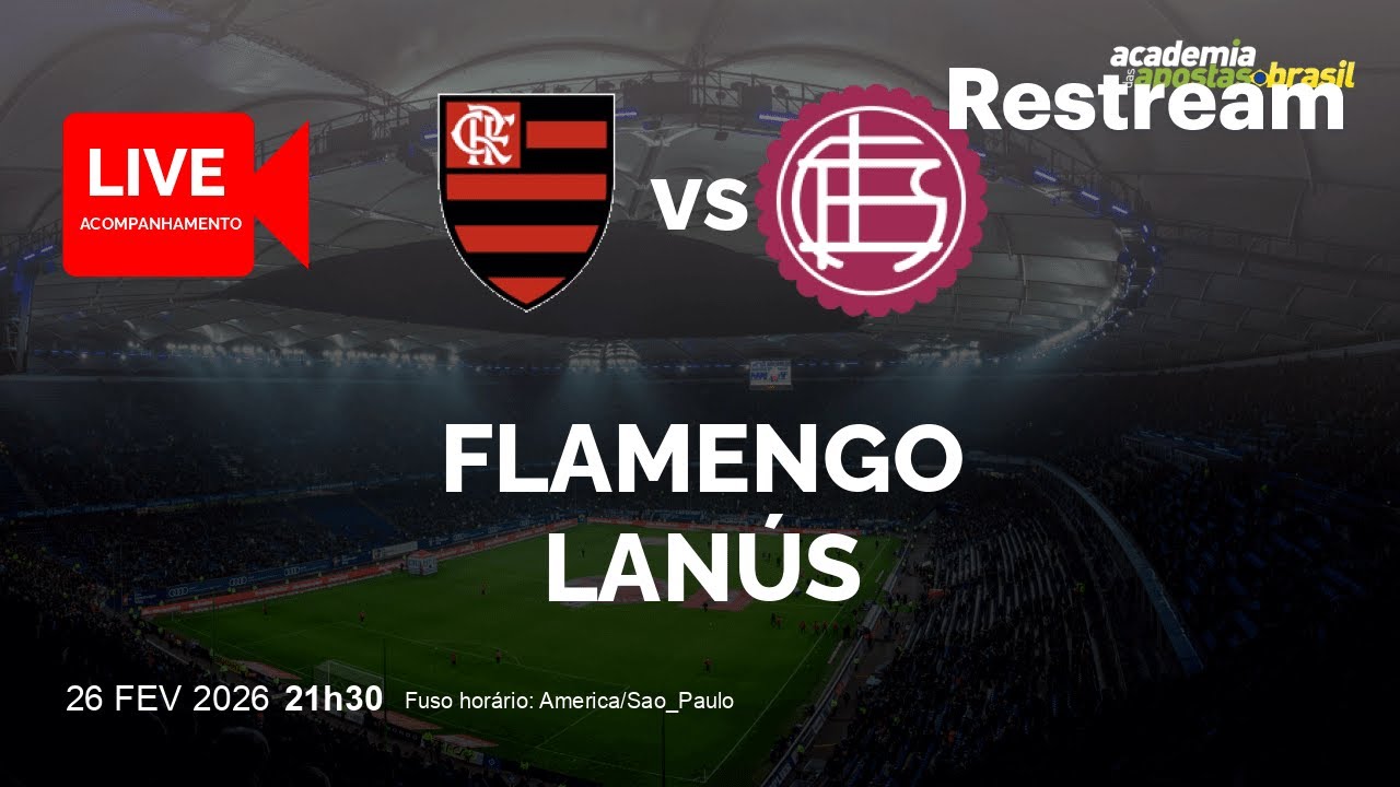 React Flamengo X Lan&uacute;s 26/02