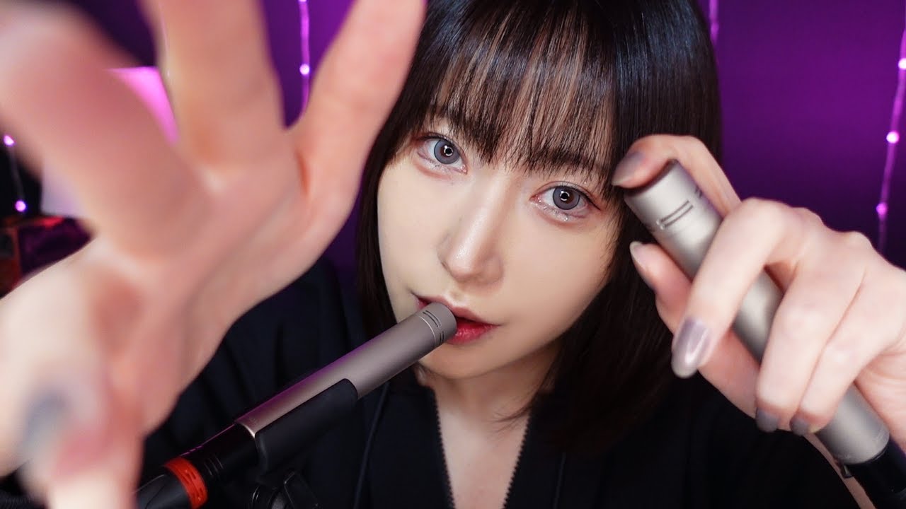 【ASMR】刺激に慣れちゃった人向け❗️音圧たっぷりゼロ距離マウスサウンド＋a